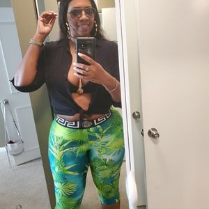 Versace Jungle leggings size 4